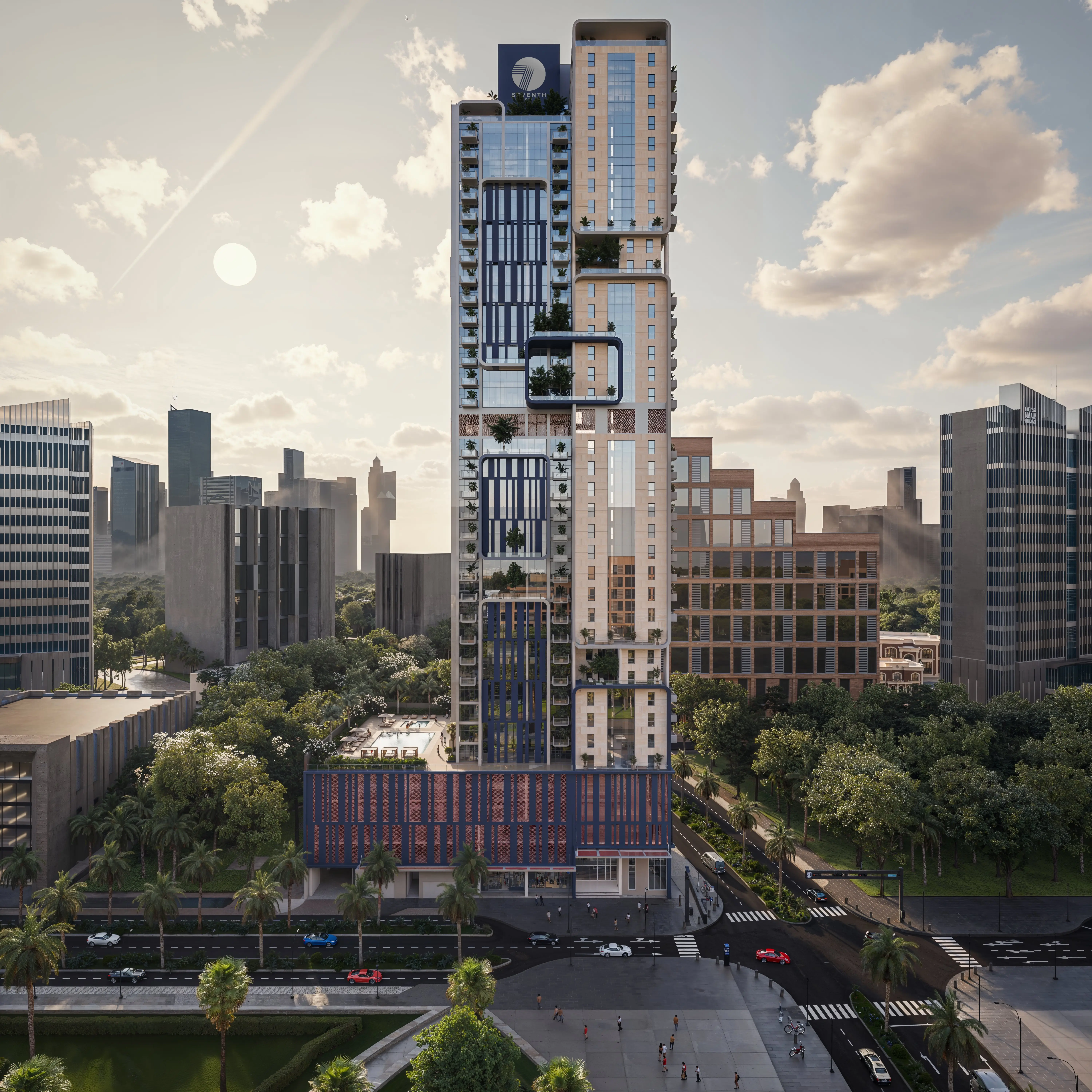 7TH KEY DEVELOPMENT "Nexara Tower"