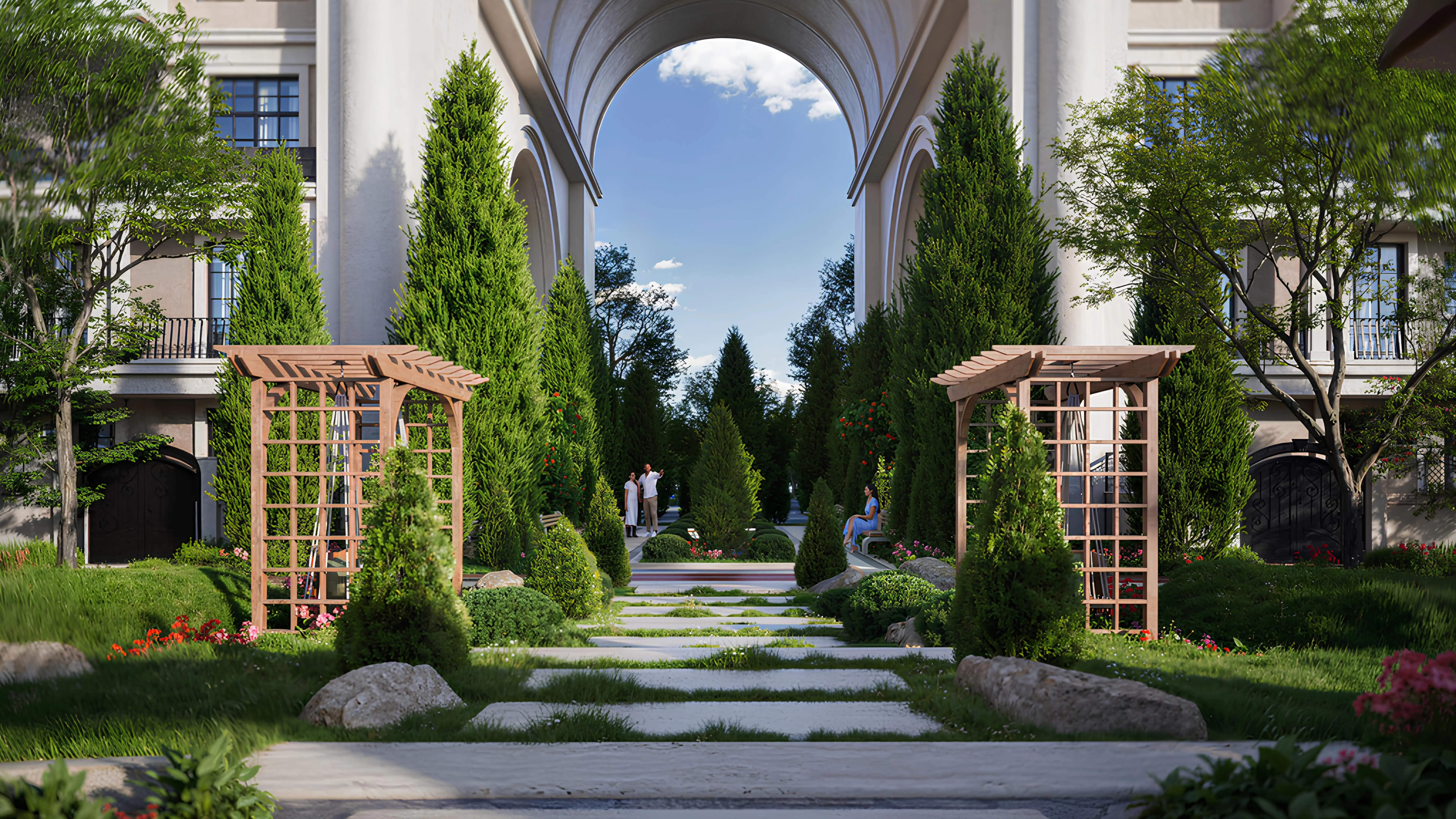 BURTVILLE "Bab Al Qasr Garden Residence 66"