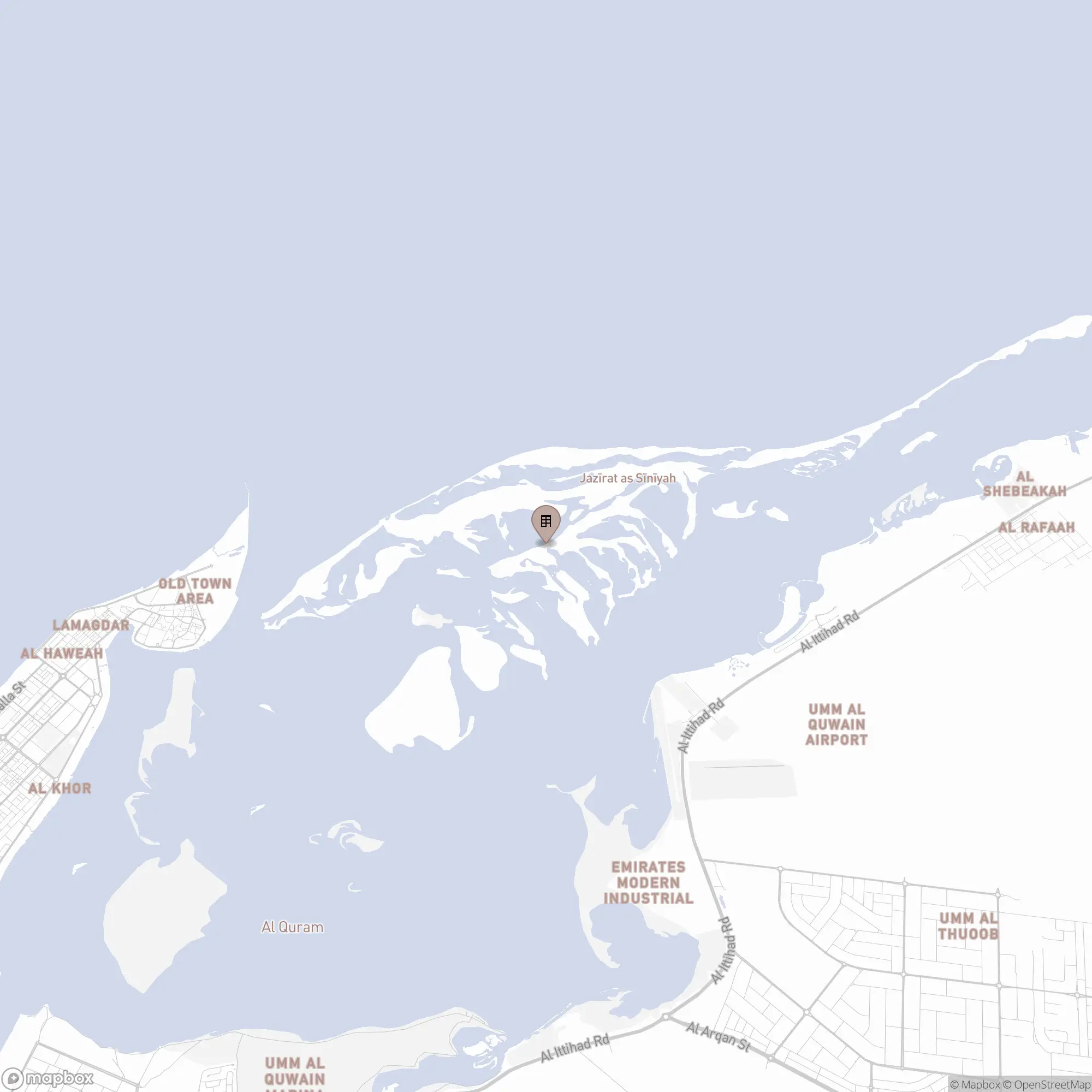 Map of Siniya Island
