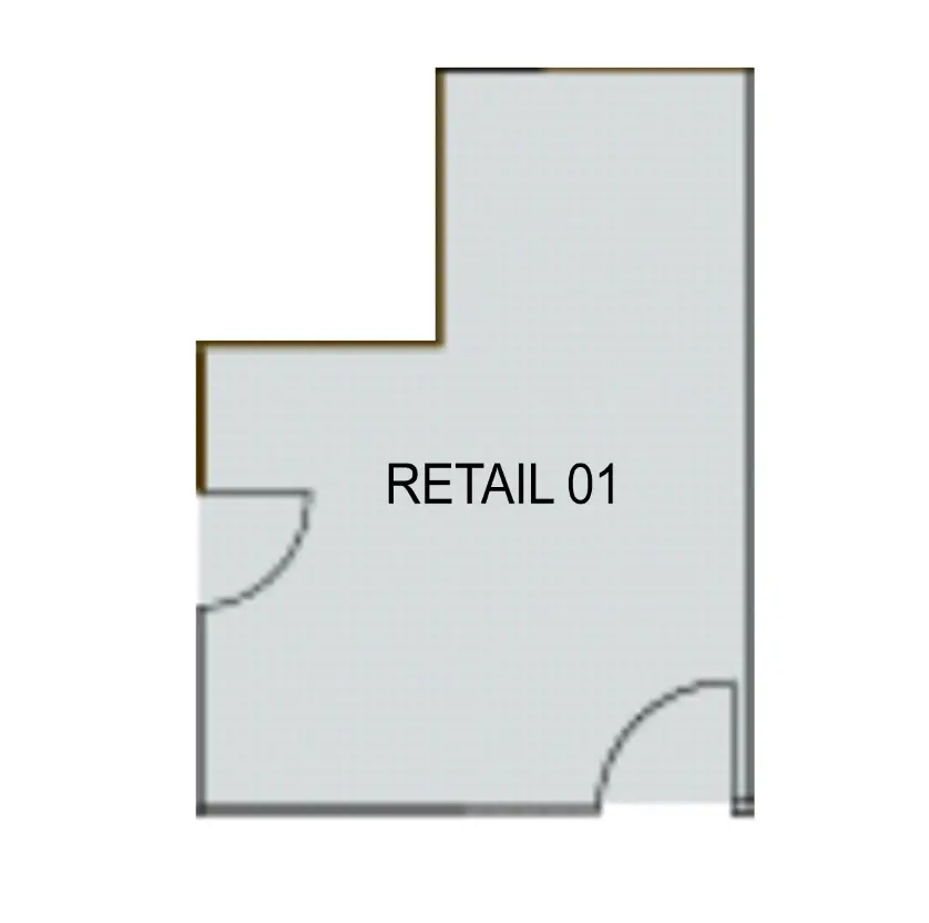 Retail floor plan