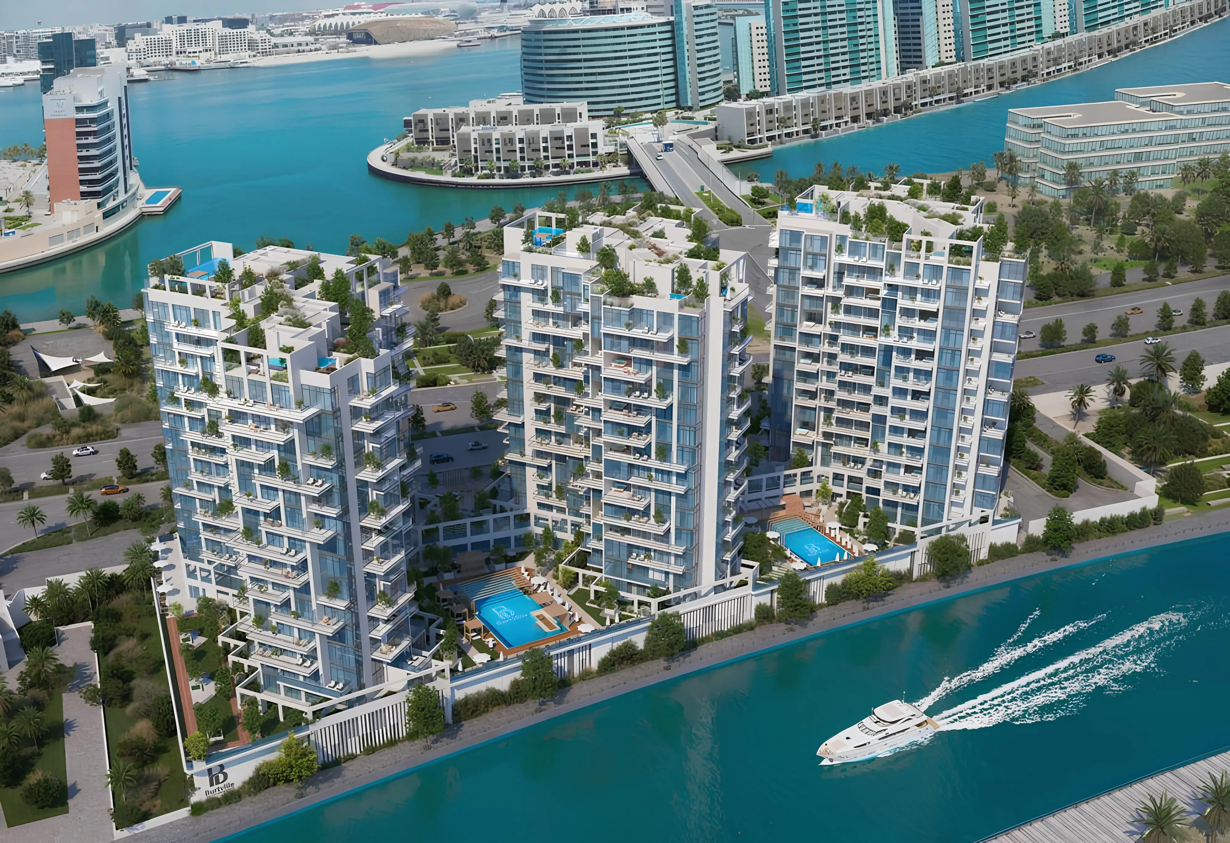 BURTVILLE "Bab Al Qasr Canal View Residence 22" 30