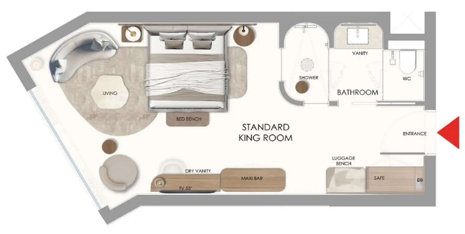 Studio floor plan