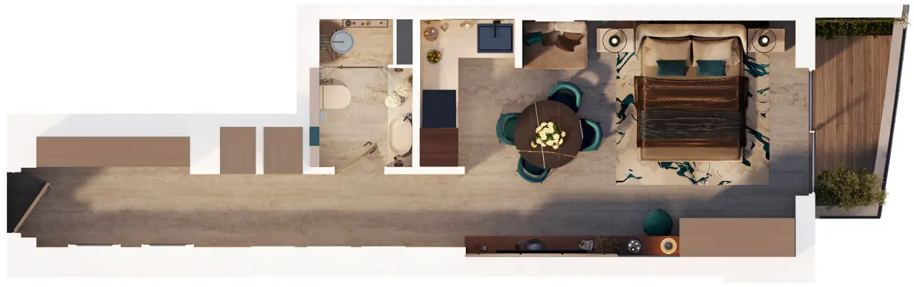 Studio floor plan