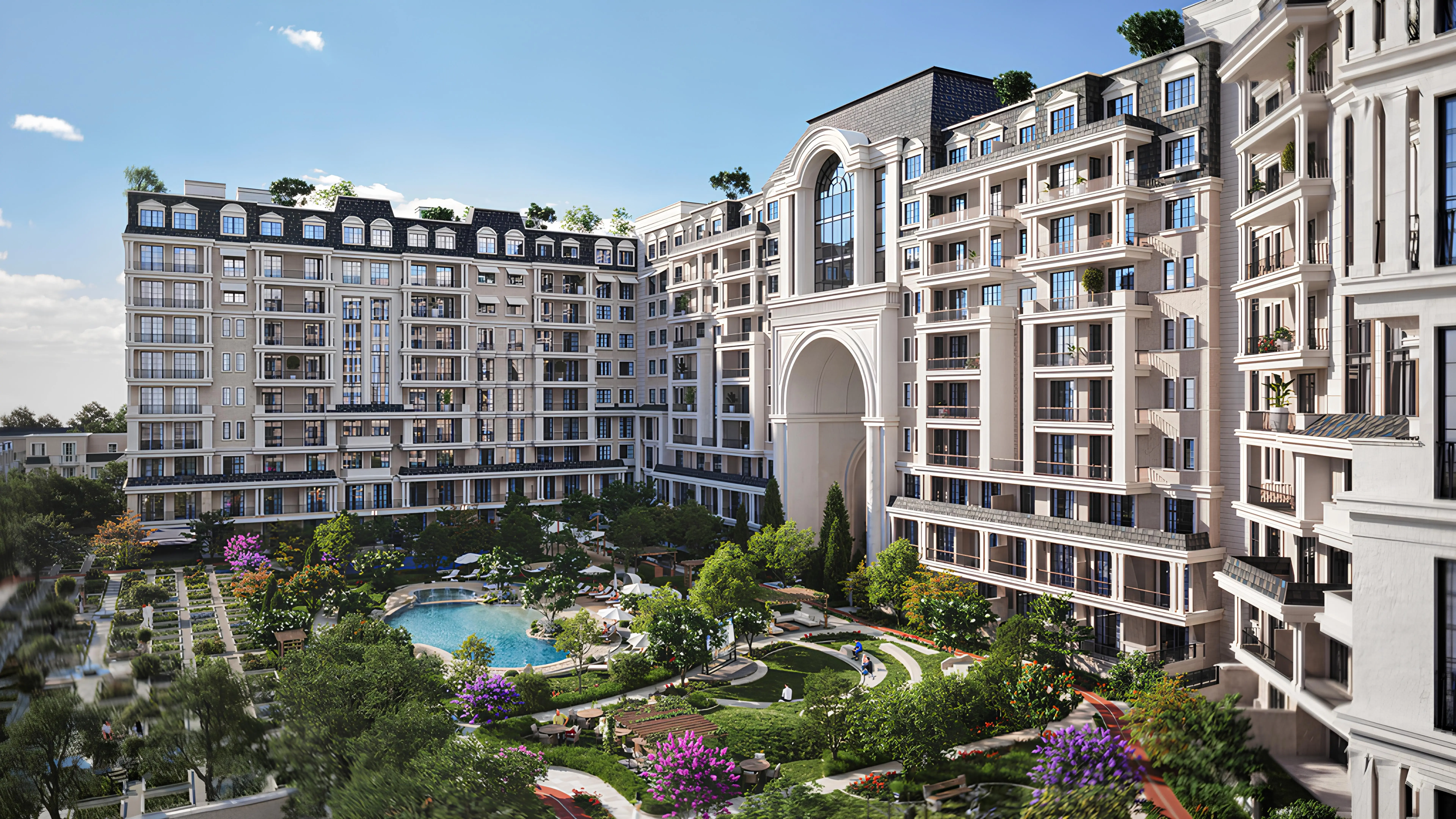 BURTVILLE "Bab Al Qasr Garden Residence 66"