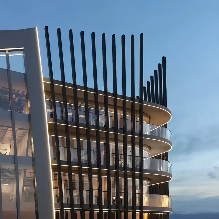 Business Hub by Samana Developers, developer's render