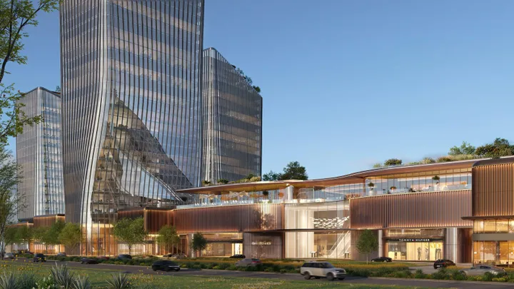 O1NE District DAWN Building by AVENEW Development, developer's render