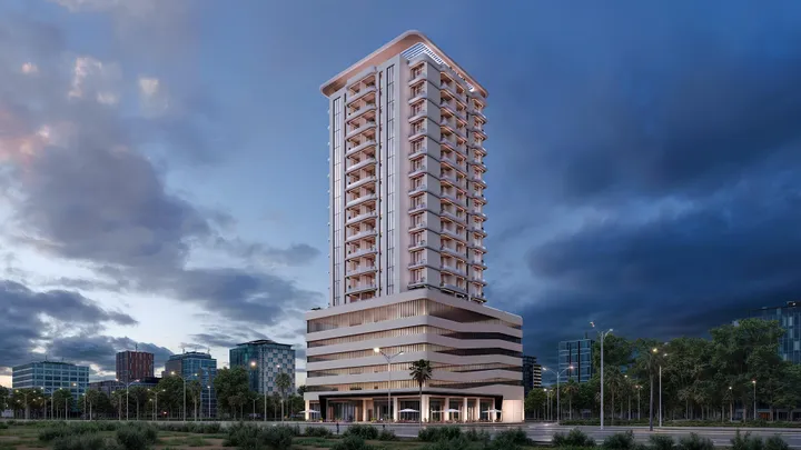 Celestara Residences by Al Dhana Real Estate Development, developer's render