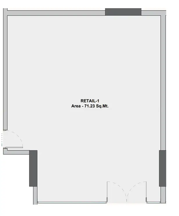 Retail floor plan