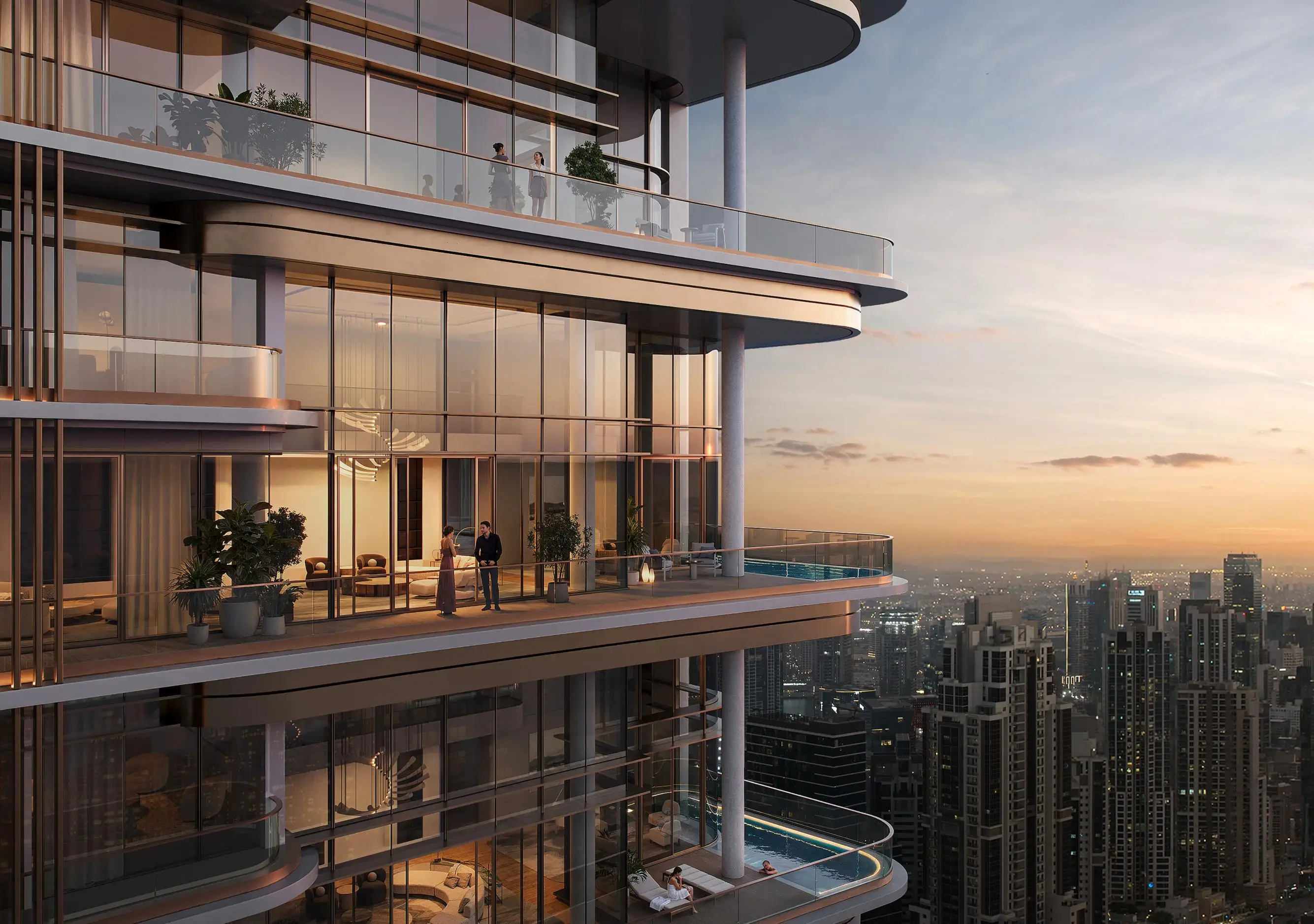 NSHAMA "Address Grand Downtown" in Downtown Dubai