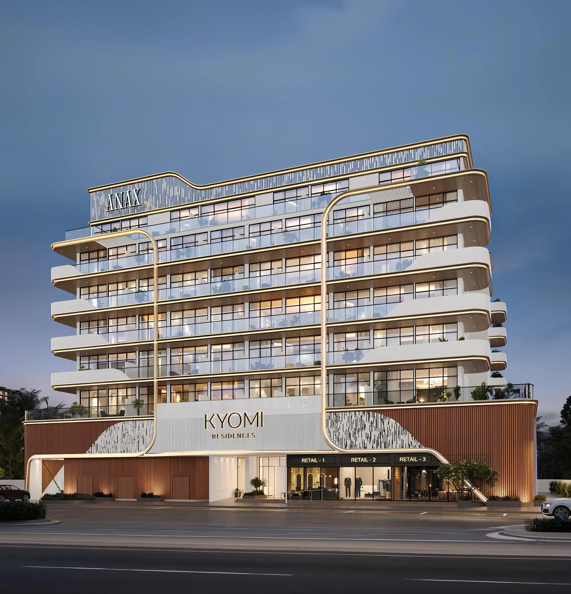 ANAX DEVELOPMENTS "Kyomi Residence" in Warsan 4