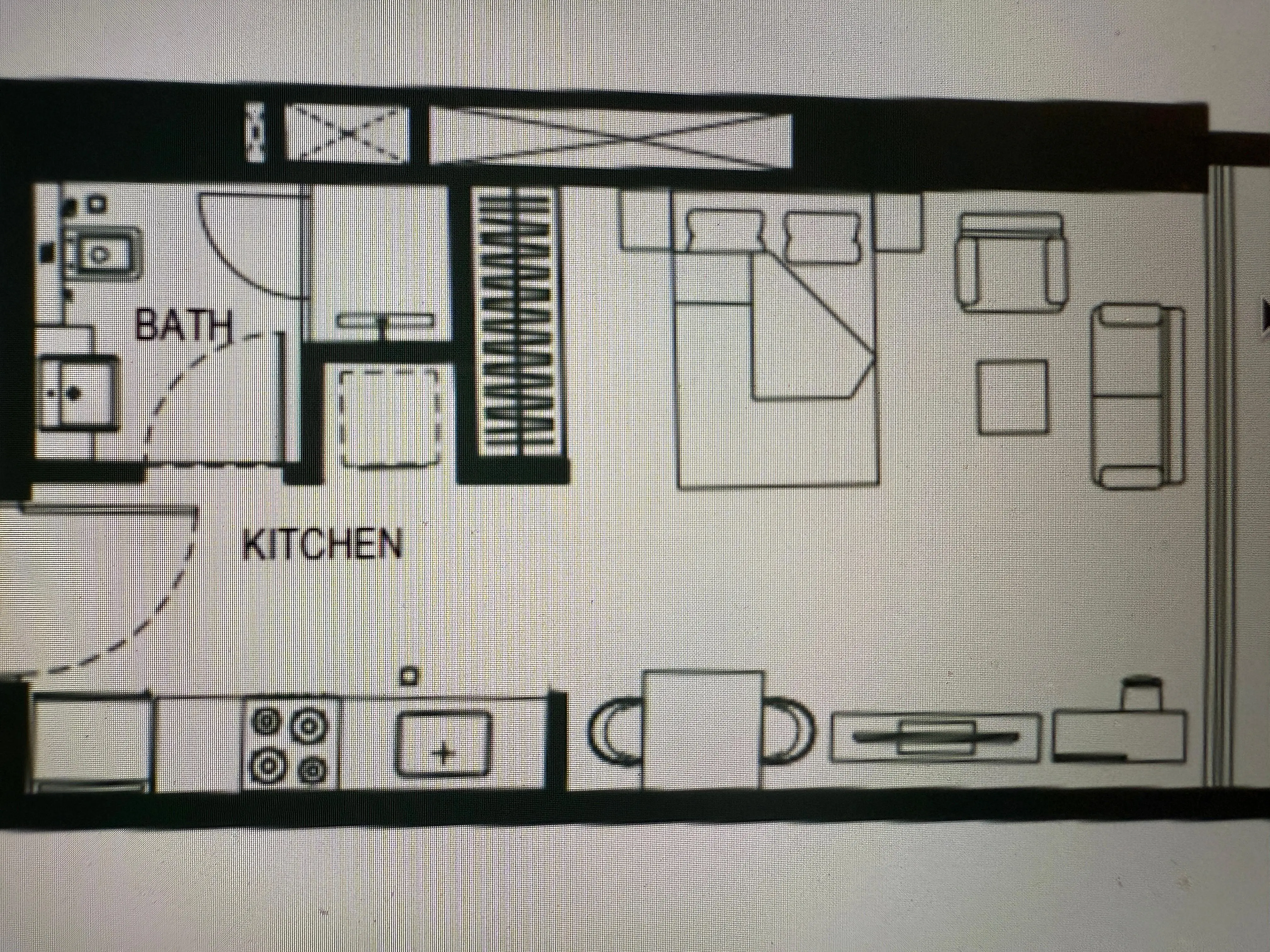 Studio floor plan