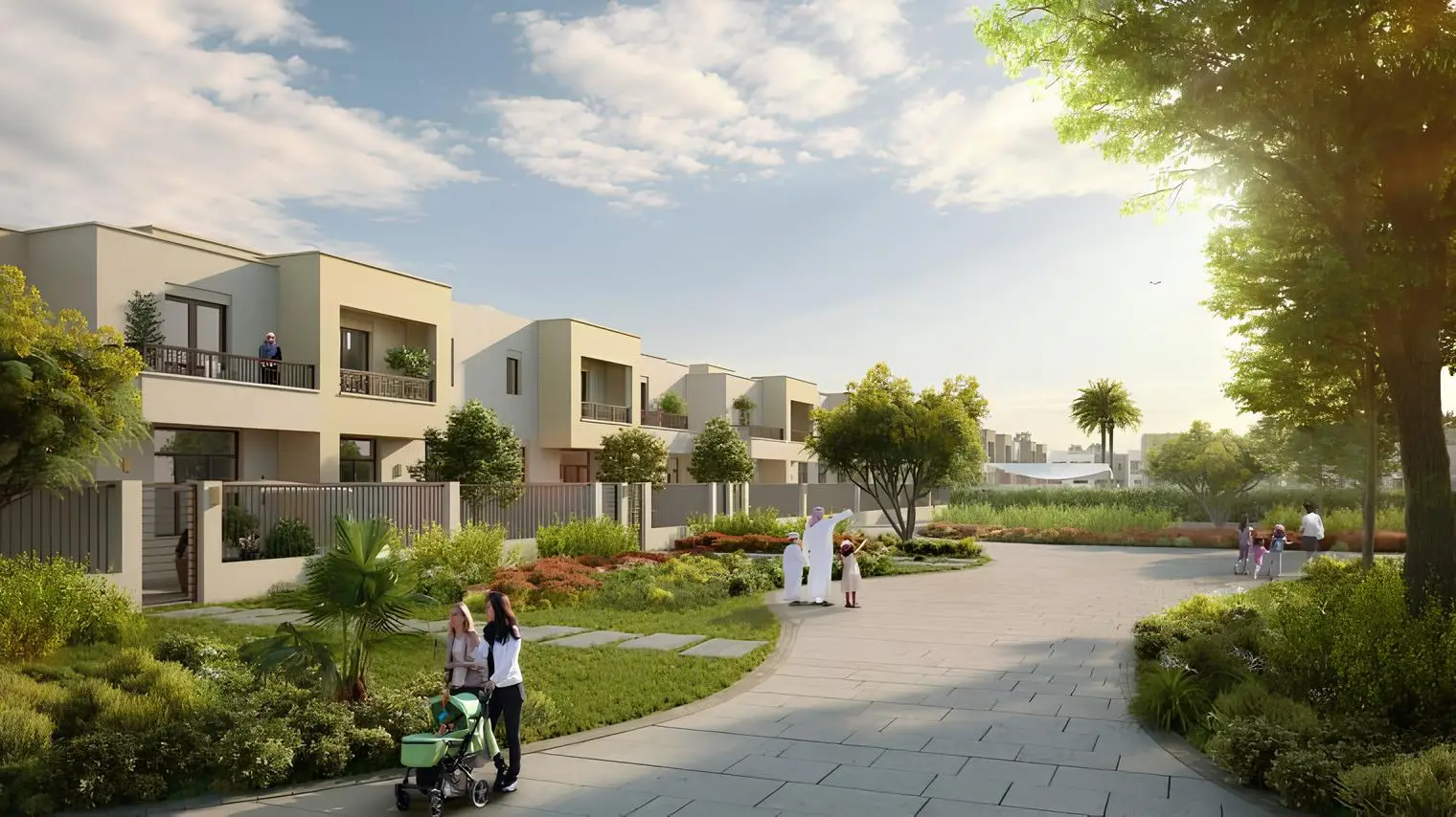 NSHAMA "Noor Townhouses" 4